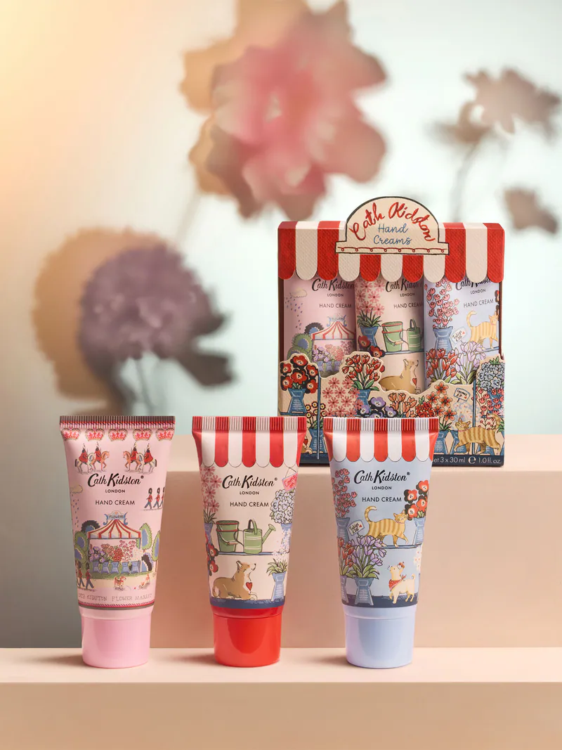 The Flower Market 三入式護手霜
